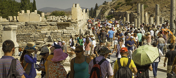 Rock Fans at Ancient Ephesus