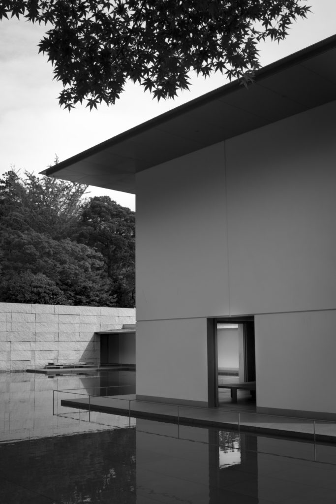 exterior of meditation room