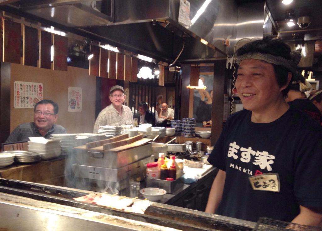 Yakitori cook
