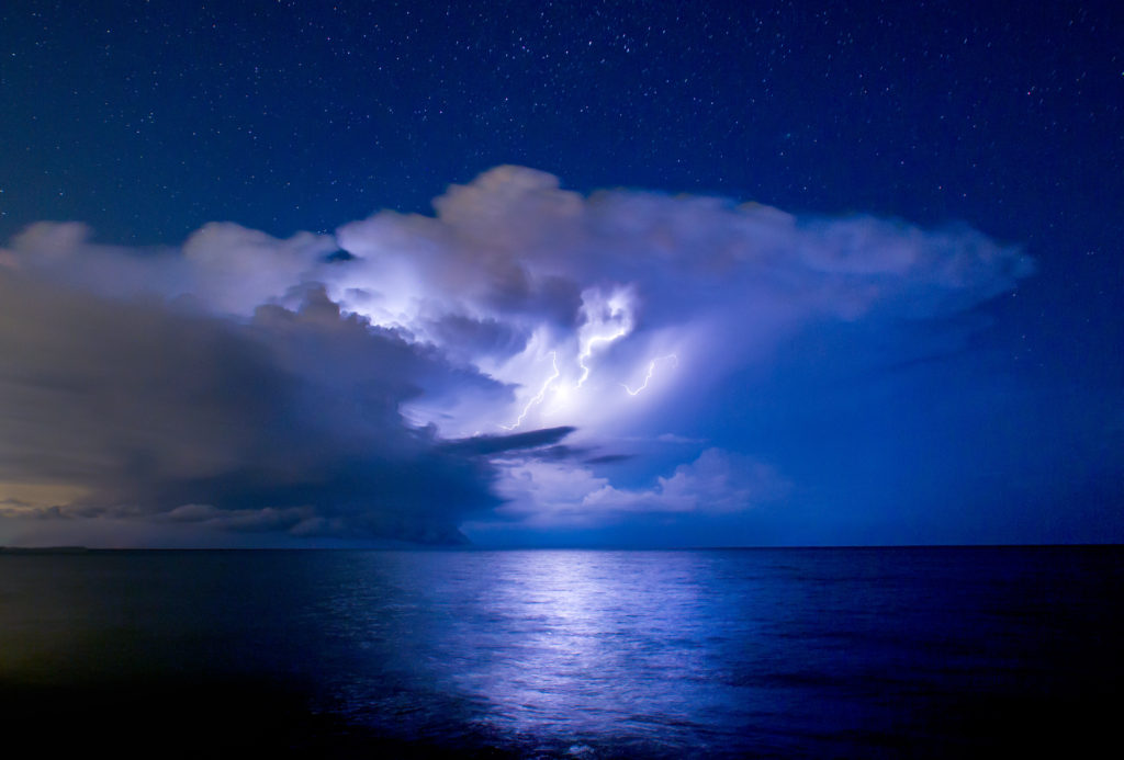 Storm over Lake Michigan