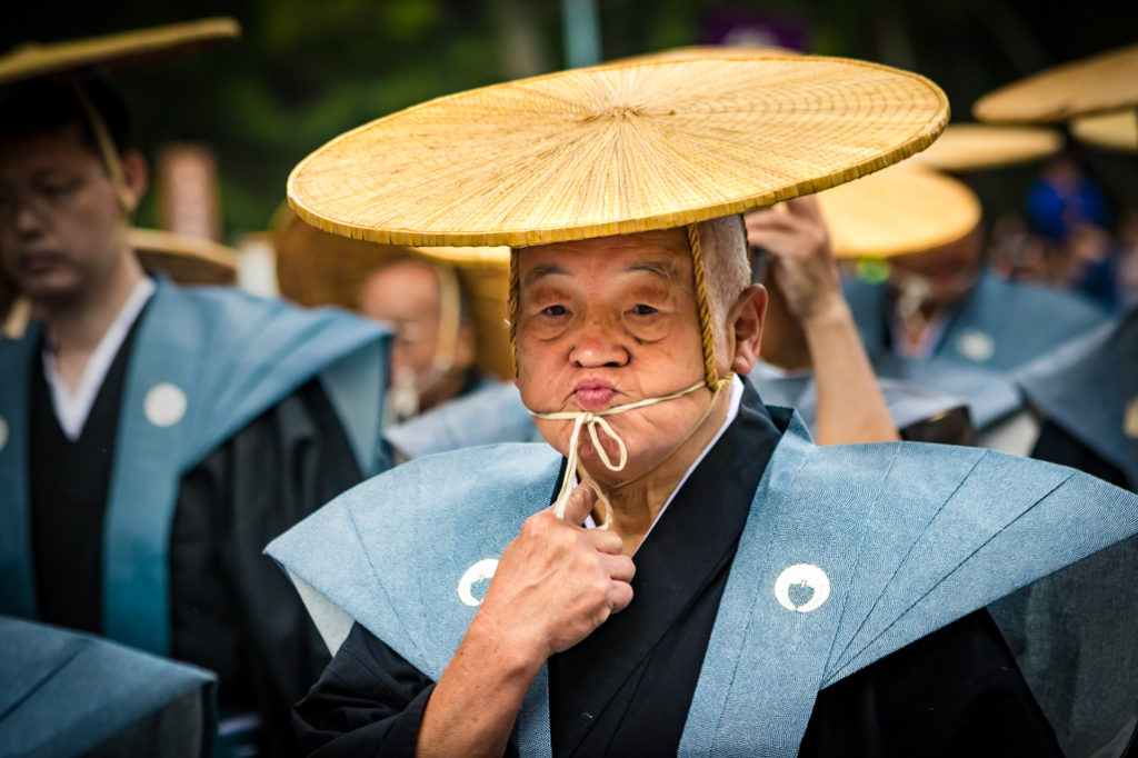 Japanese Man in Parade
