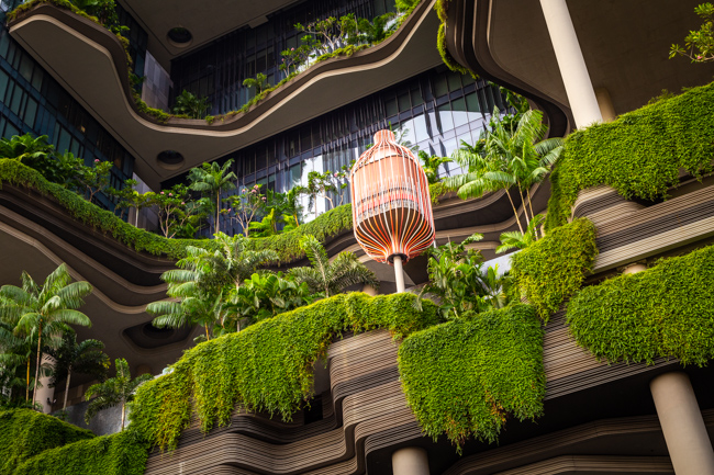 The Parkroyal on Pickering Hotel in Singapore